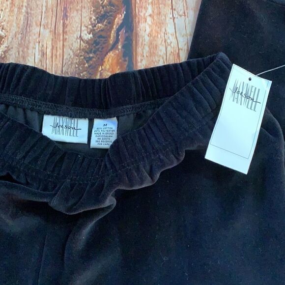 Jason Maxwell Velour Wide leg pants - Picture 4 of 4